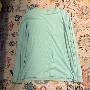 Vineyard Vines Mint Long Sleeve Tee